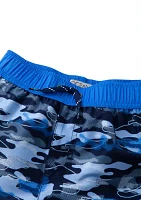 Boys 4-7 Printed Swim Trunks