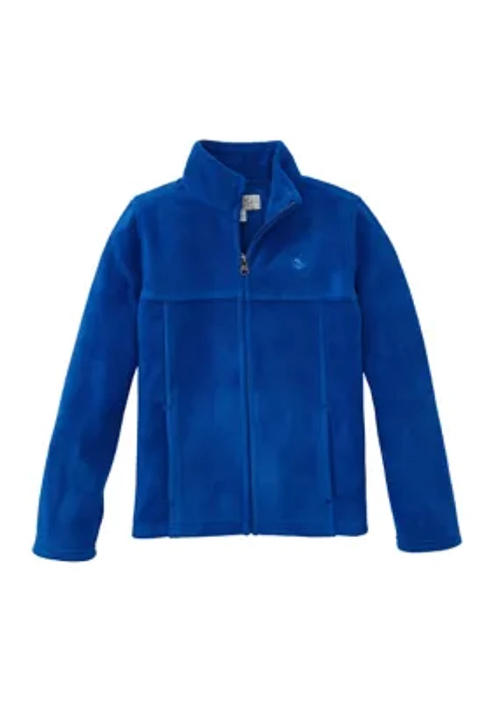 Boys 4-7 Solid Microfleece Jacket