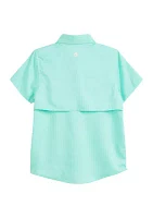 Boys 4-7 Short Sleeve Fishing Shirt