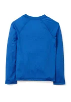 Boys 4-7 Embossed Rashguard