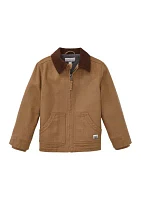 Boys 4-7 Collared Canvas Jacket