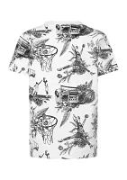 Boys 8-20 Sketch Printed T-Shirt