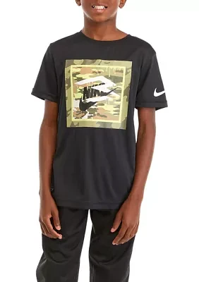 Boys 8-20 Camo Box Logo Graphic T-Shirt