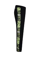 Boys 8-20 Camo Patchwork Printed Thermal Joggers