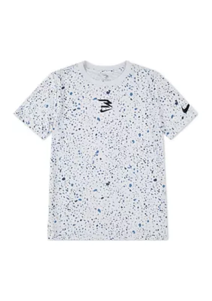 Boys 8-20 Large Splatter Printed T-Shirt