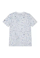 Boys 8-20 Large Splatter Printed T-Shirt