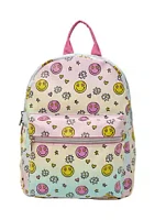 Adventure Trails Girls Jessica Simpson Smiley Faux Leather Mini Backpack