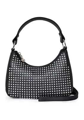 Girls Rhinestone Hobo Crossbody Bag