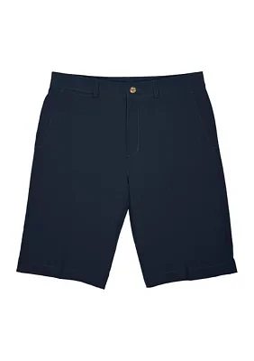 Boys 8-20 Flat Front Solid Shorts