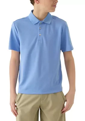 Boys 8-20 Mesh Polo Shirt
