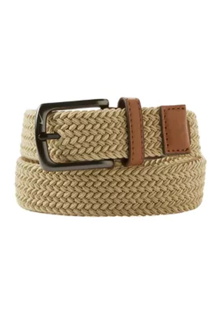 Boys Stretch Woven Belt