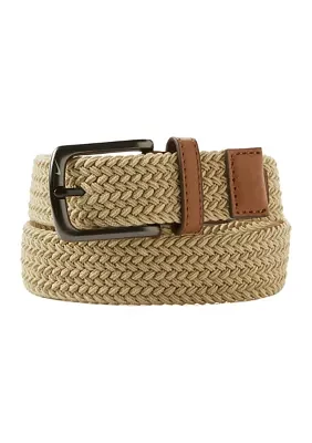 Boys Stretch Woven Belt