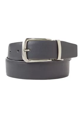 Boys Pebble Leather Reversible Belt