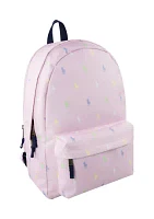 Polo Pony Printed Backpack