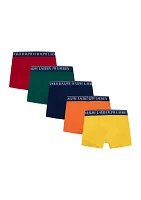 Cotton Stretch Boxers - 5 Pack