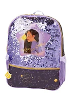 Disney's Wish 5 Piece Backpack Set