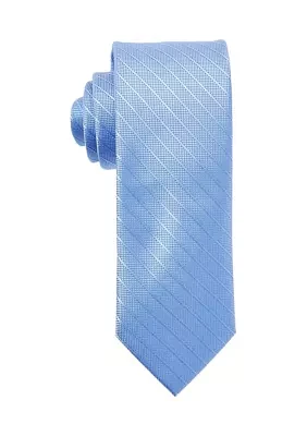 Boys Striped Solid Tie