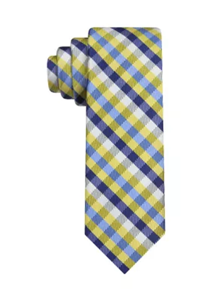 Boys Buffalo Check Tie