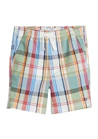 Boys 4-7 Plaid Shorts