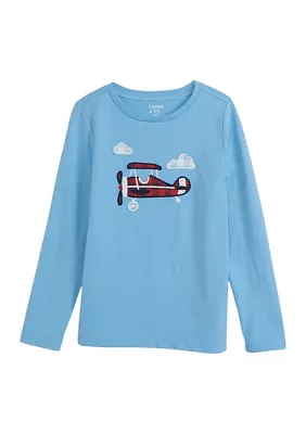 Boys 4-7 Appliqué Graphic T-Shirt