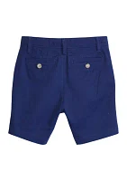 Boys 4-7 Solid Twill Shorts