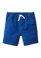 Boys 4-7 Solid Deck Shorts