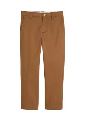 Boys 4-7 Twill Solid Pants