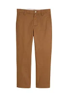 Boys 4-7 Twill Solid Pants