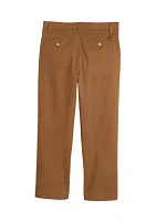 Boys 4-7 Twill Solid Pants