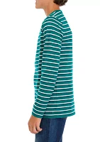 Boys 8-20 Striped Crew Neck T-Shirt