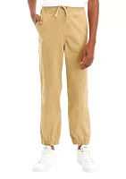 Boys 8-20 Cotton Twill Joggers