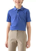 Boys 8-20 Piqué Performance Polo Shirt