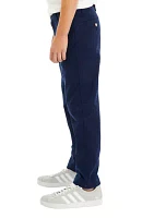 Boys 8-20 Twill Solid Pants