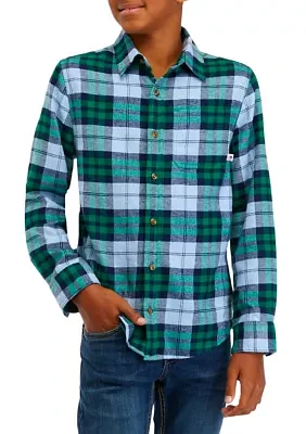 Boys 8-20 Flannel Shirt