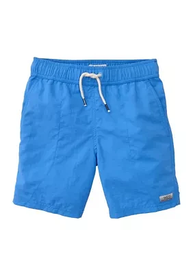 Boys 8-20 Solid Woven Shorts