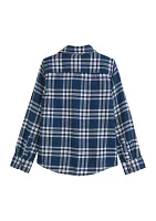 Boys 4-7 Flannel Shirt