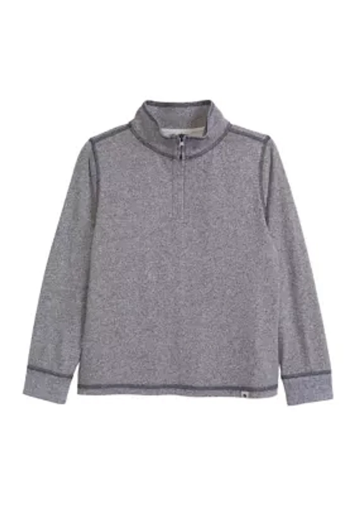 Boys 4-7 Jaspe 1/4 Zip Shirt