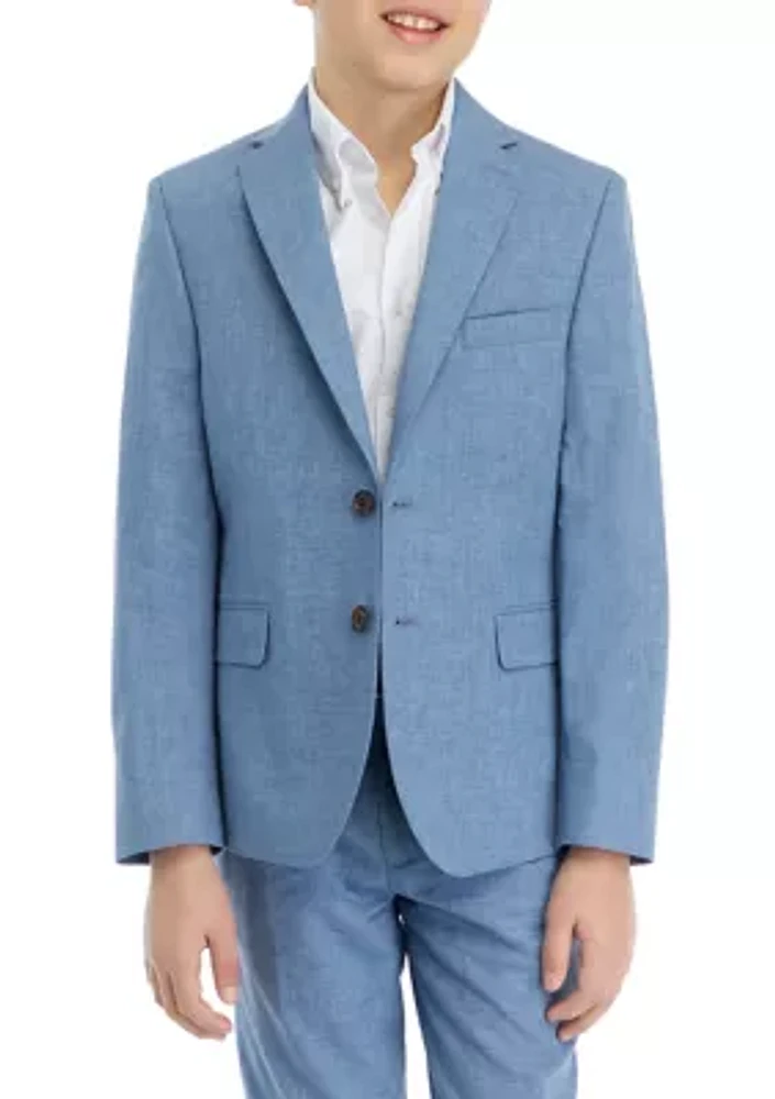 Boys 8-20 Linen Suit Separate Jacket