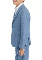 Boys 8-20 Linen Suit Separate Jacket