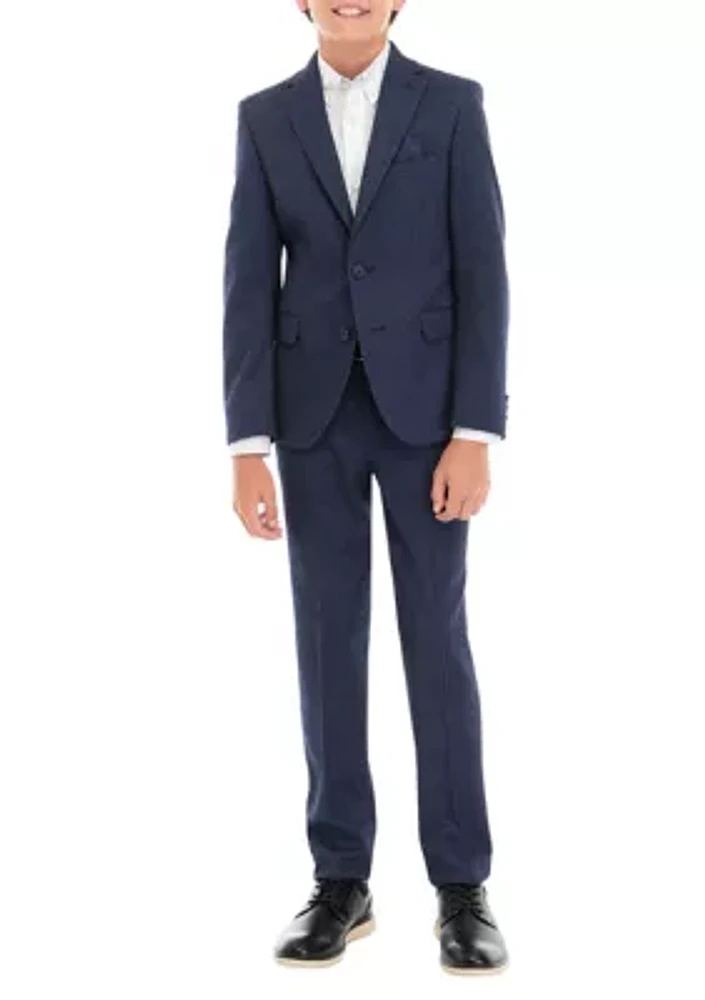 Boys 8-20 Herringbone Suit Set