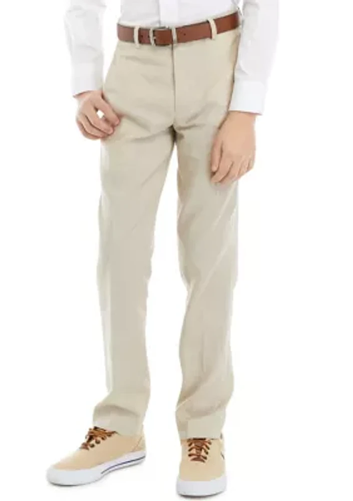 Boys 8-20 Solid Suit Separate Pants