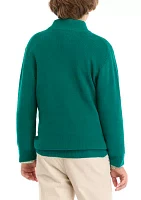 Boys 8-20 Quarter Zip Sweater