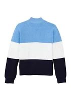 Boys 4-7 Striped Pullover Sweater