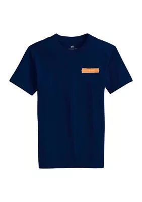 Boys 8-20 Barracuda Catch Flags Short Sleeve Graphic T-Shirt
