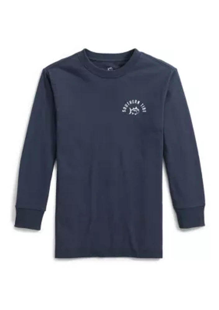 Boys 8-20 Long Sleeve Graphic T-Shirt