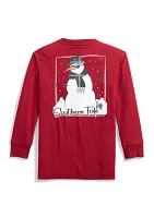 Boys 8-20 Snowman Graphic T-Shirt