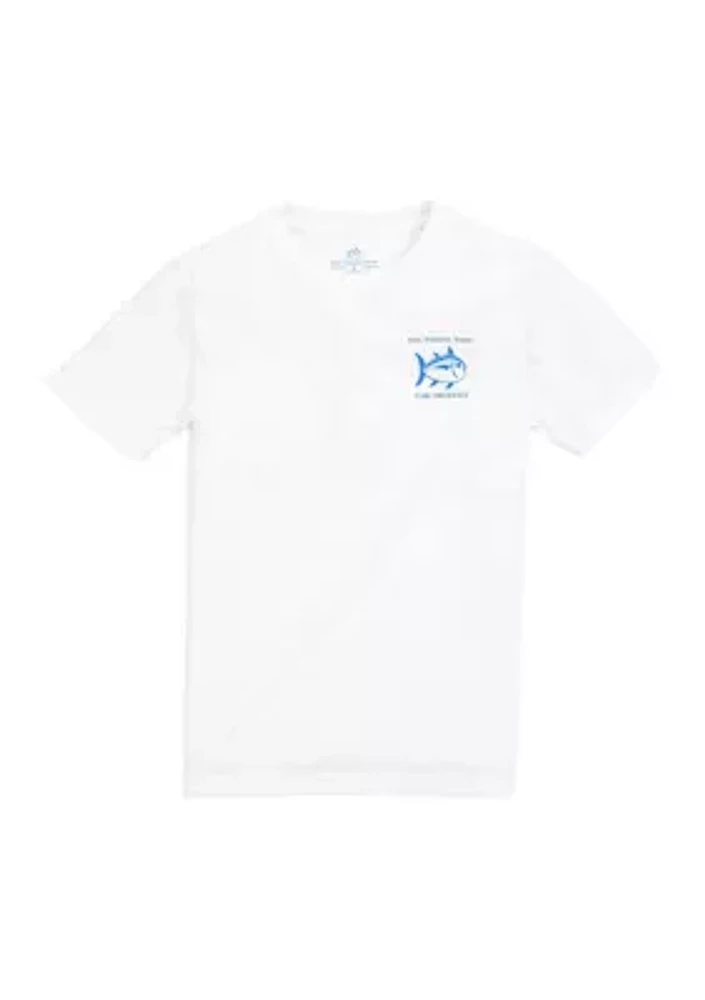 Boys 8-20 Short Sleeve Original Skipjack Graphic T-Shirt