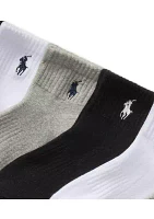 Boys Set of 6 Cotton Socks