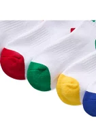 Boys Set of 6 Logo Socks