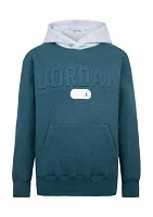 Boys 8-20 Heather Logo Hoodie